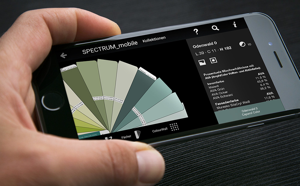 Caparol запускає мобільний додаток для роботи із кольорами